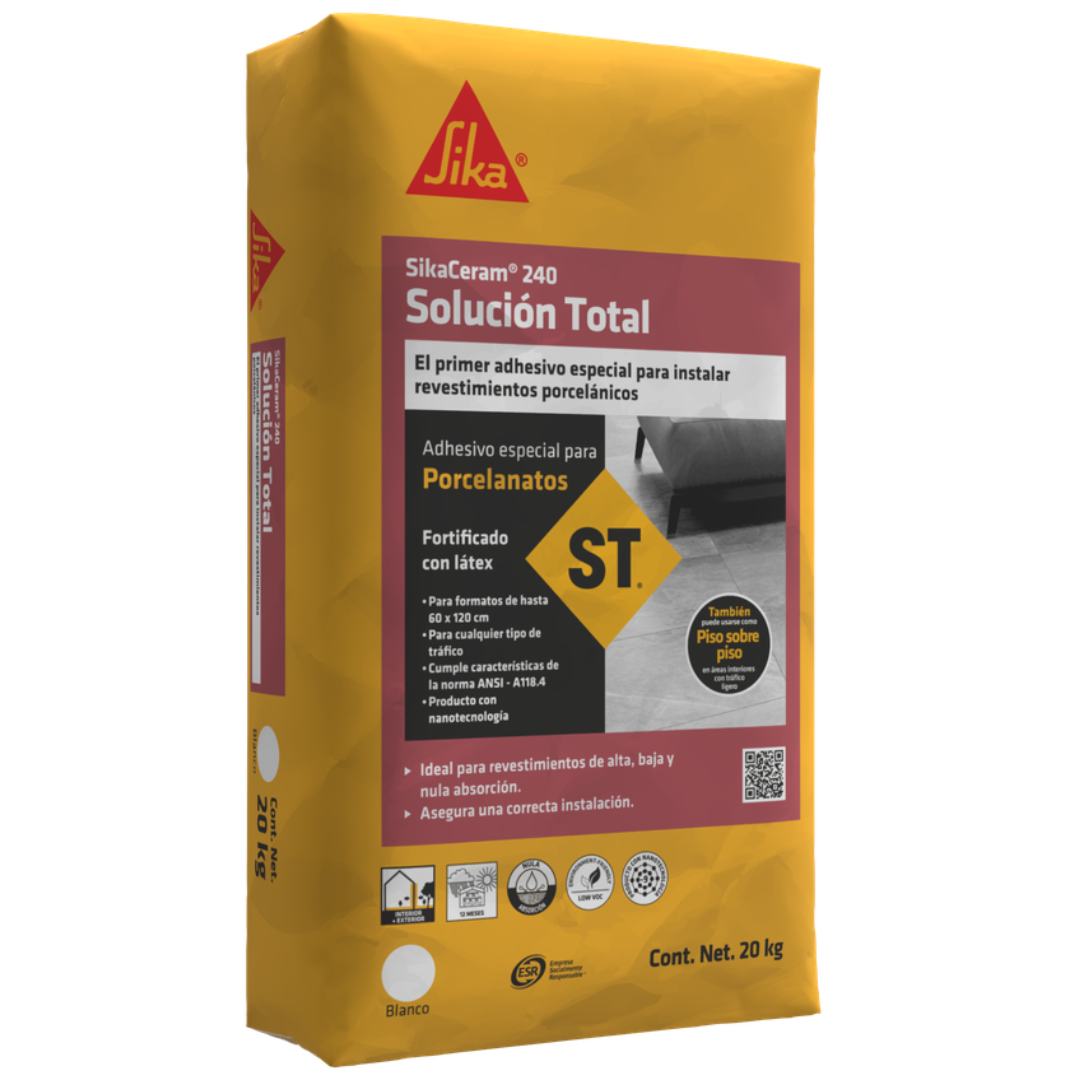 ADHESIVO SOLUCION TOTAL SIKA CERAM 240